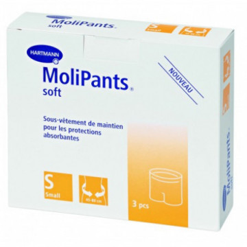 MoliPants Soft Taille S lot de 3 Boxers