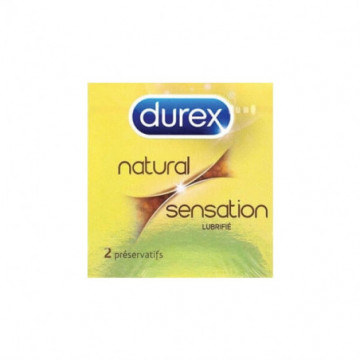 Durex Natural Sensation 2 préservatifs