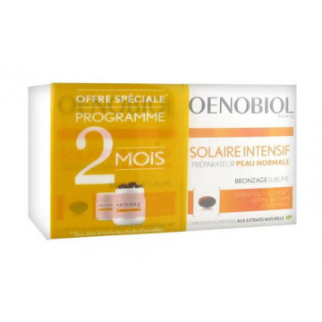 Oenobiol Solaire Intensif Peau Normale 2x30 capsules