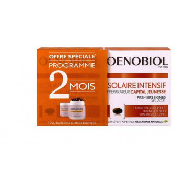 Oenobiol Solaire Intensif Capital Jeunesse 2x30 capsules