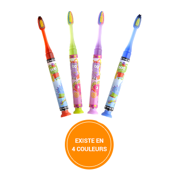 GUM Brosse à Dents Timer Light 7 ans et +