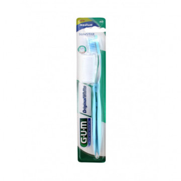 GUM Brosse à Dents Original White Médium