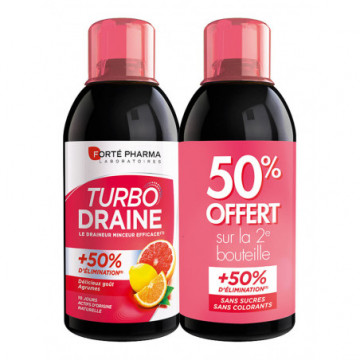 Forté Pharma TurboDraine Minceur Agrumes 2x500ml