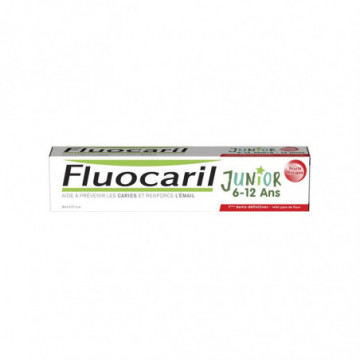 Fluocaril Junior 6-12 ans Fruits Rouges Dentifrice 75ml