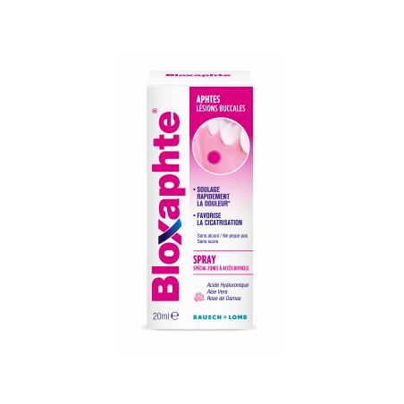 Bloxaphte Spray Adulte Lésions Buccales 20ml