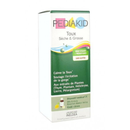 Pediakid Toux Sèche &amp; Grasse 125ml