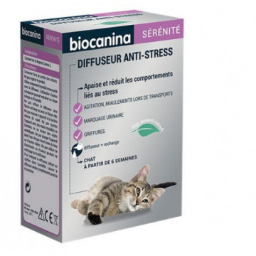 Biocanina Diffuseur Anti-Stress Chat + Recharge 45ml