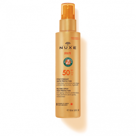 Nuxe Sun Spray Fondant Visage et Corps SPF50 150ml