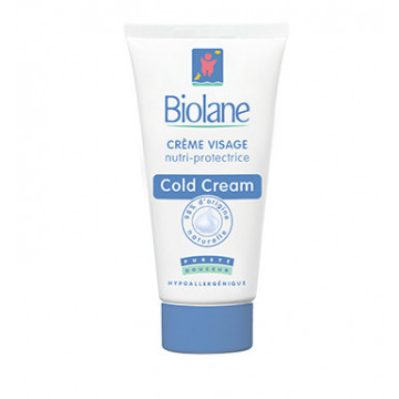 Biolane Crème Visage Nutri-protectrice Cold Cream 50ml