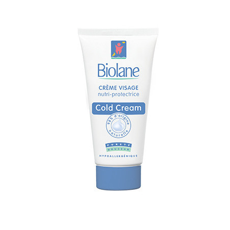 Biolane Crème Visage Nutri-protectrice Cold Cream 50ml