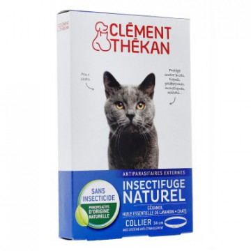 Clément Thékan Spot-On Insectifuge Naturel Chat 1 collier