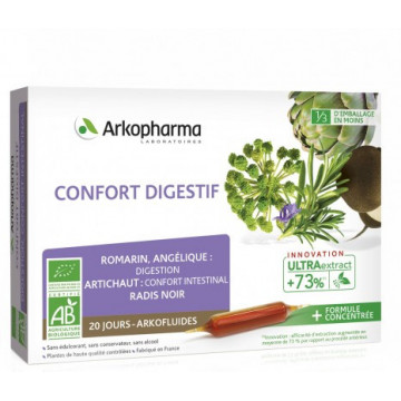 Arkofluides Confort Digestif Bio 20x10ml