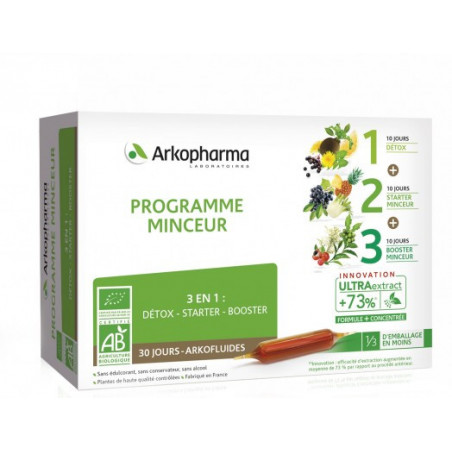 Arkofluide Programme Minceur BIO 30 jours