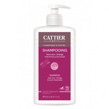 Cattier Shampooing Aloe-Vera-Orange 500ml