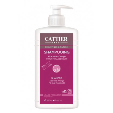 Cattier Shampooing Aloe-Vera-Orange 500ml