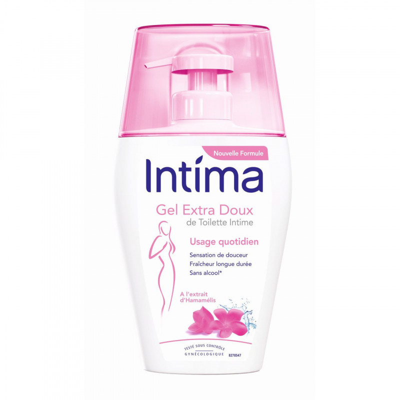 Intima - 20 Lingettes Hygiène Intime - Douceur et Fraîcheur Longue Durée