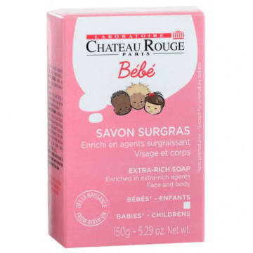 Chateau Rouge Bébé Savon Surgras 150g