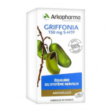 Arkogélules Griffonia 150 mg 5-HTP 40 Gélules