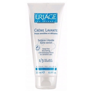 Uriage Crème Lavante Surgras liquide sans savon 200ml