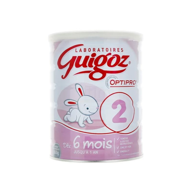 GUIGOZ 2 BIO 800g 2ème âge dès 6 mois