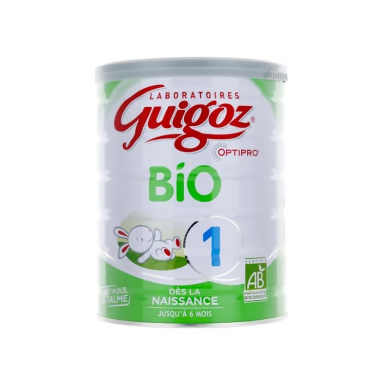 Guigoz Bio 1 Lait Infantile 1er âge 800g