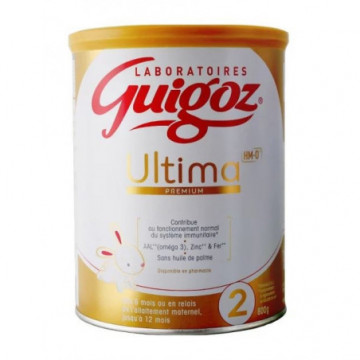 Guigoz Ultima Lait 2ème âge 800g