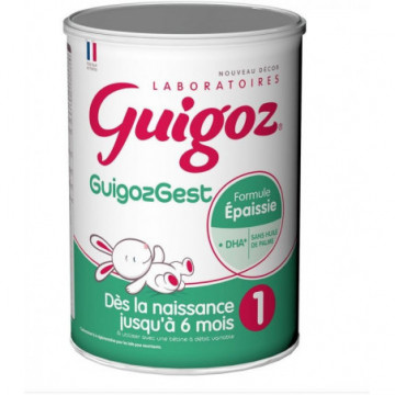 Guigoz Gest Formule Epaissie Lait 1er âge 800g