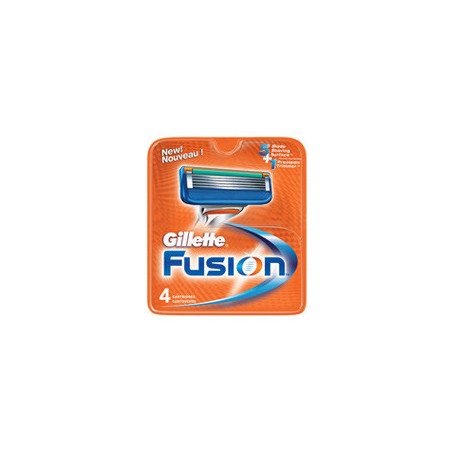 Gillette 4 Lames pour Rasoir Fusion Proglide