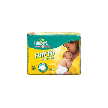 Pampers Micro Unisexe (1-2