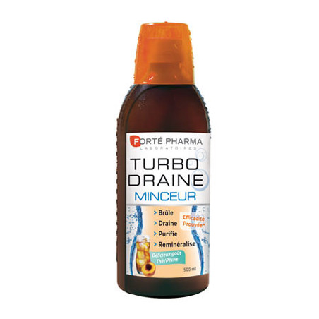 Forté Pharma TurboDraine Minceur Thé-Pêche 500ml