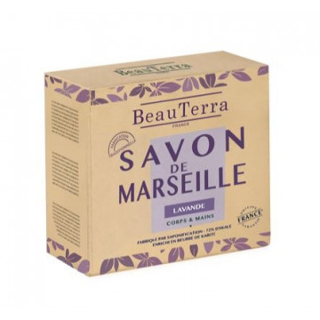 BeauTerra Savon de Marseille Lavande 100g