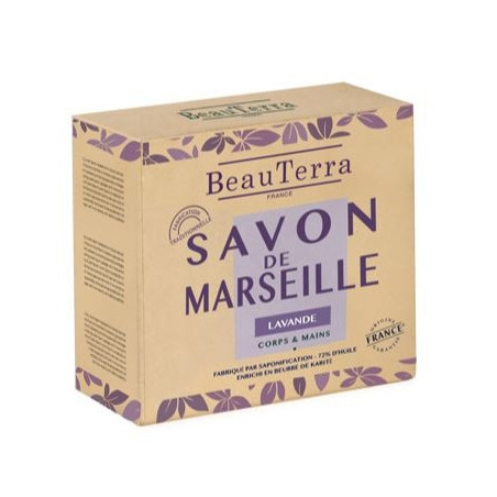 BeauTerra Savon de Marseille Lavande 100g