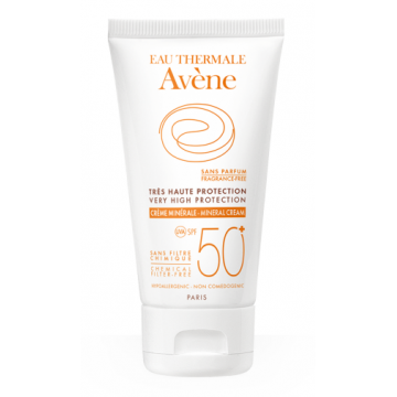 Avène Solaire Crème Minérale SPF 50+ 50ml