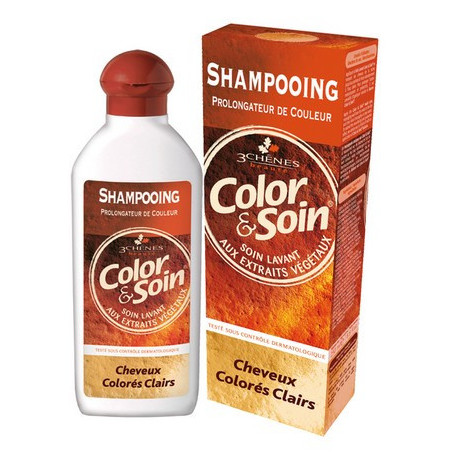 3 Chênes Color &amp; Soin shampooing cheveux colorés clairs 250ml