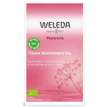 Weleda Tisane Allaitement Fruits Rouges-Framboise 20 sachets