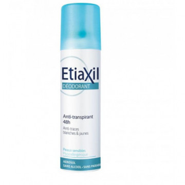 EtiaXil Déodorant Anti-transpirant sans alcool spray 150ml