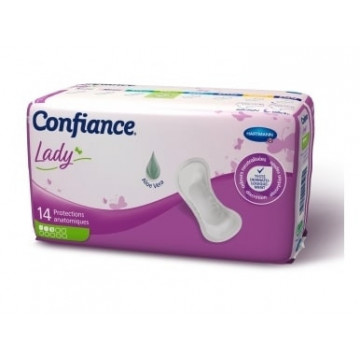 Confiance Lady Absorption 3 14 protections anatomiques