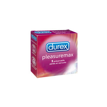Durex Pleasuremax 3 préservatifs