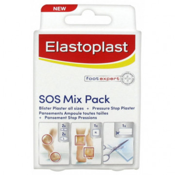 Elastoplast Foot Expert SOS Mix Pack 6 Pansements