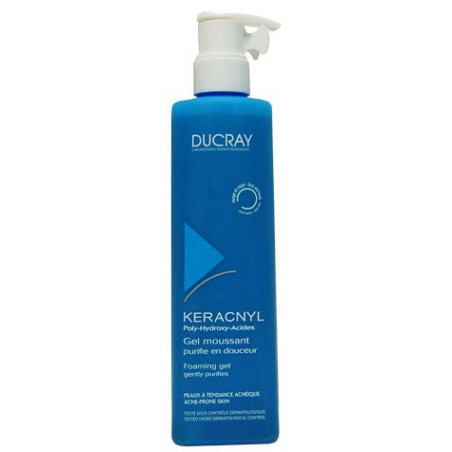 Ducray Keracnyl Gel Nettoyant Moussant 400ml