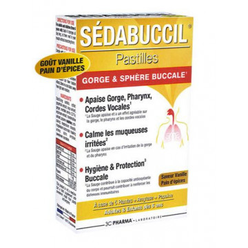 3C Pharma Sédabuccil Gorge 30 pastilles