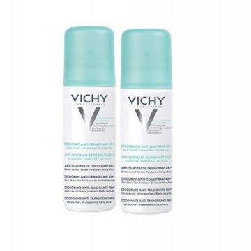 Vichy Déodorant Anti transpirant 48H  2x125ml