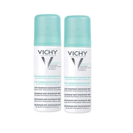 Vichy Déodorant Anti transpirant 48H  2x125ml