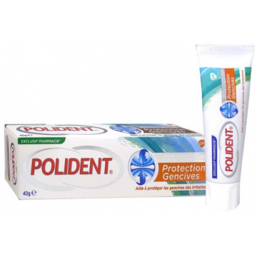 Polident Crème Fixative Protection Gencives 40g