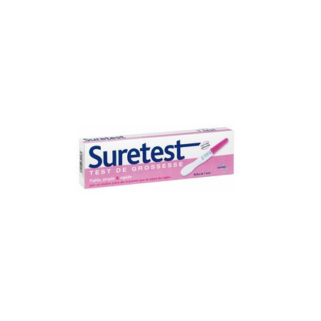 Suretest Test de Grossesse Boîte de 1 test