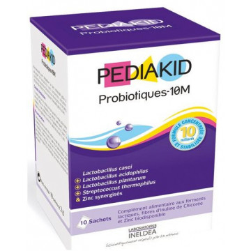 Pediakid Probiotiques 10M 10 sachets