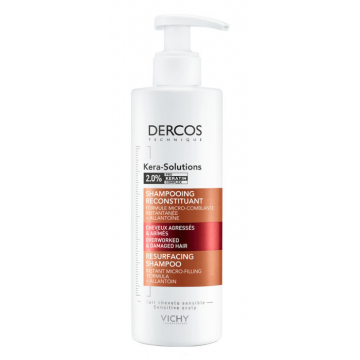 Vichy Dercos Kera Solutions Shampooing Reconstituant Cheveux Agressés et Abimés 250ml