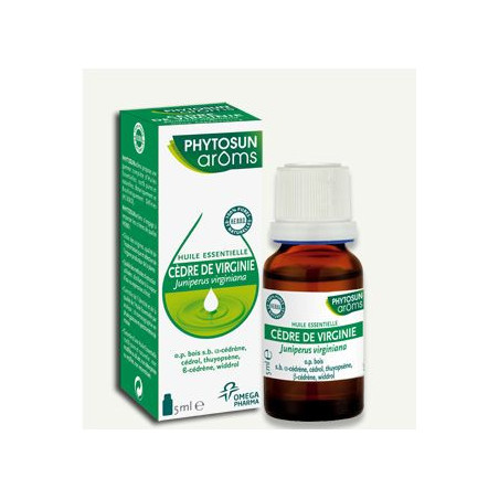 Phytosun Aroms Huile Essentielle Cèdre De Virginie  5ml