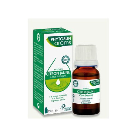 Phytosun Aroms Huile Essentielle Citron Jaune 10ml