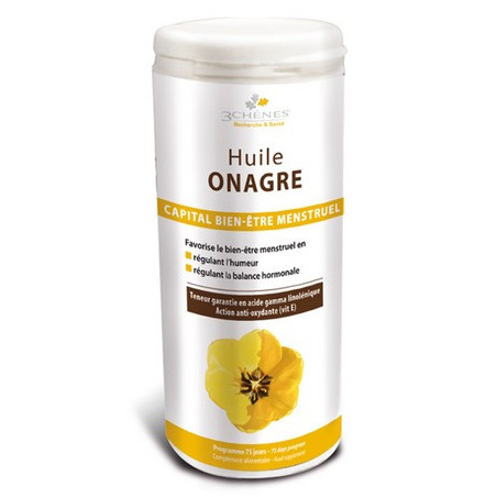 3 Chênes Huile d'Onagre 150 capsules